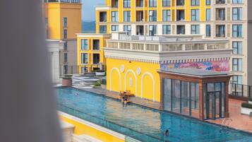 Premium bedding, down duvets, pillow-top beds, free minibar