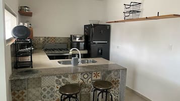 Microwave, oven, stovetop