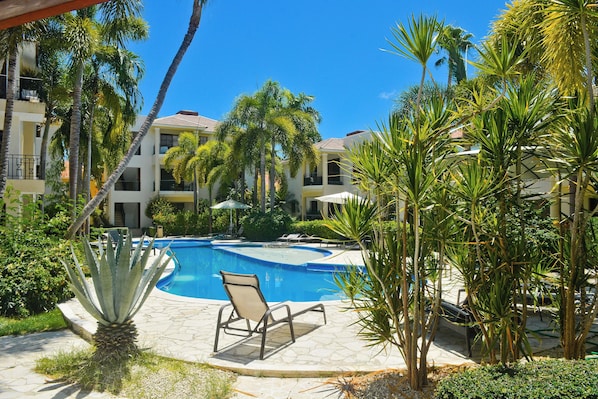 Pool - Newly renovated condo in El Cortecito in Punta Cana, Dominican Republic! (Punta Cana)