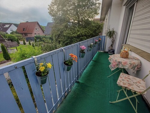 Wohnung mit Balkon im Teutoburger Wald