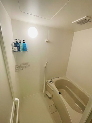 Hair dryer, towels