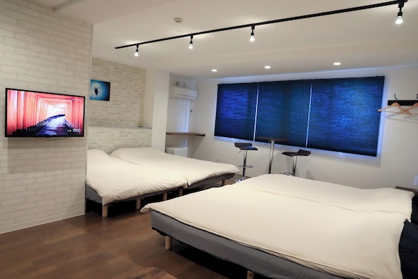 1 bedroom, desk, iron/ironing board, free WiFi