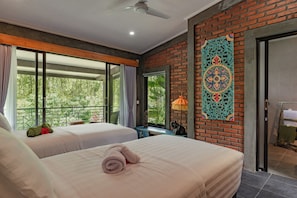 Standard Twin Room, Garden View | In-room safe, blackout curtains, soundproofing, free WiFi