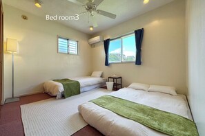 3 bedrooms, desk, free WiFi, bed sheets