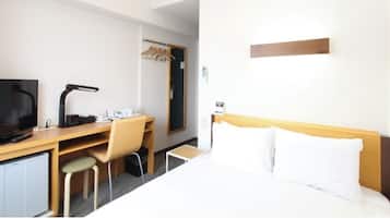 Desk, iron/ironing board, free WiFi, bed sheets
