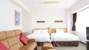 デスク、アイロン / アイロン台、WiFi (無料)、ベッドシーツ
