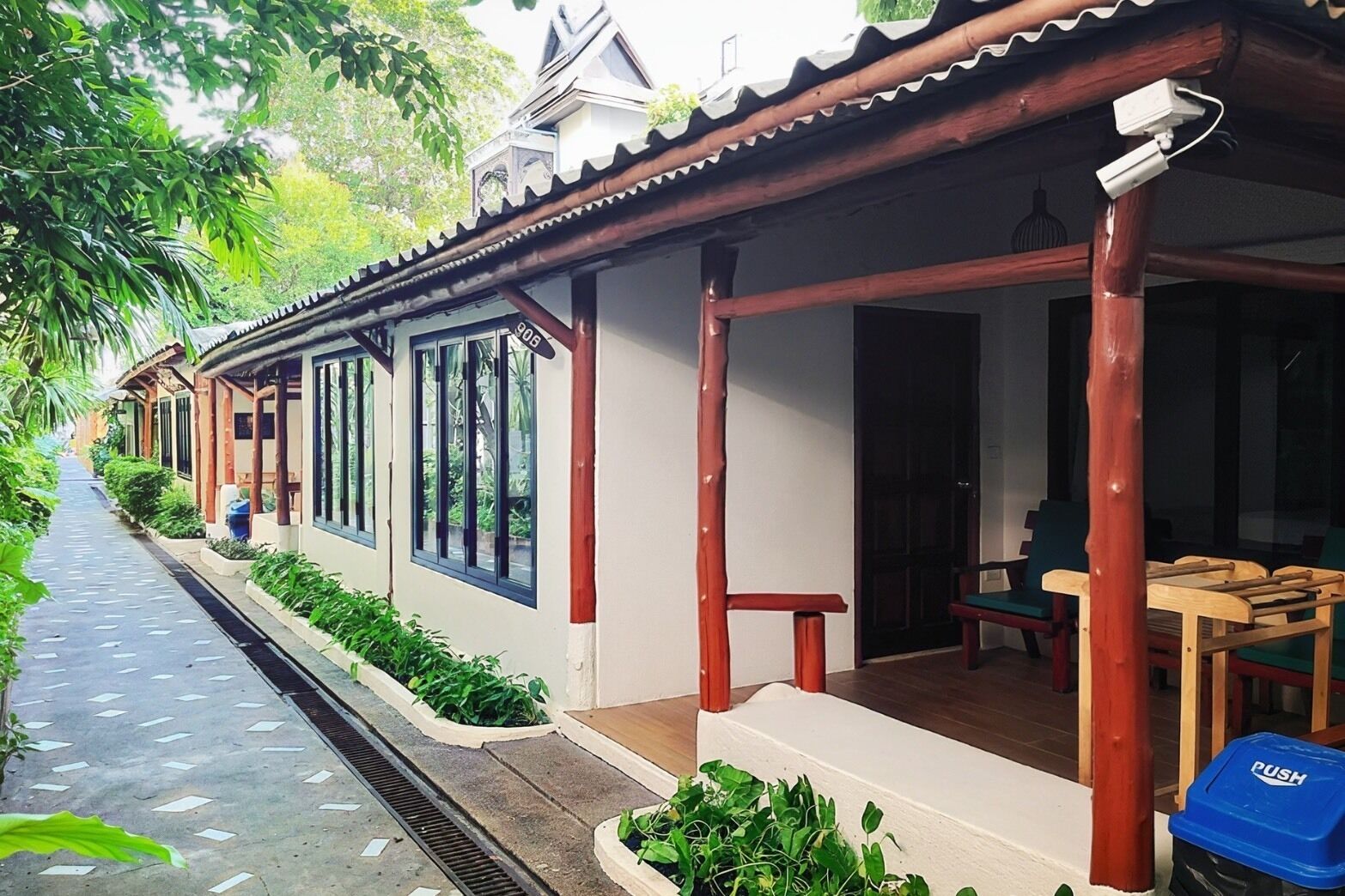Quang cảnh nhìn từ nơi lưu trú