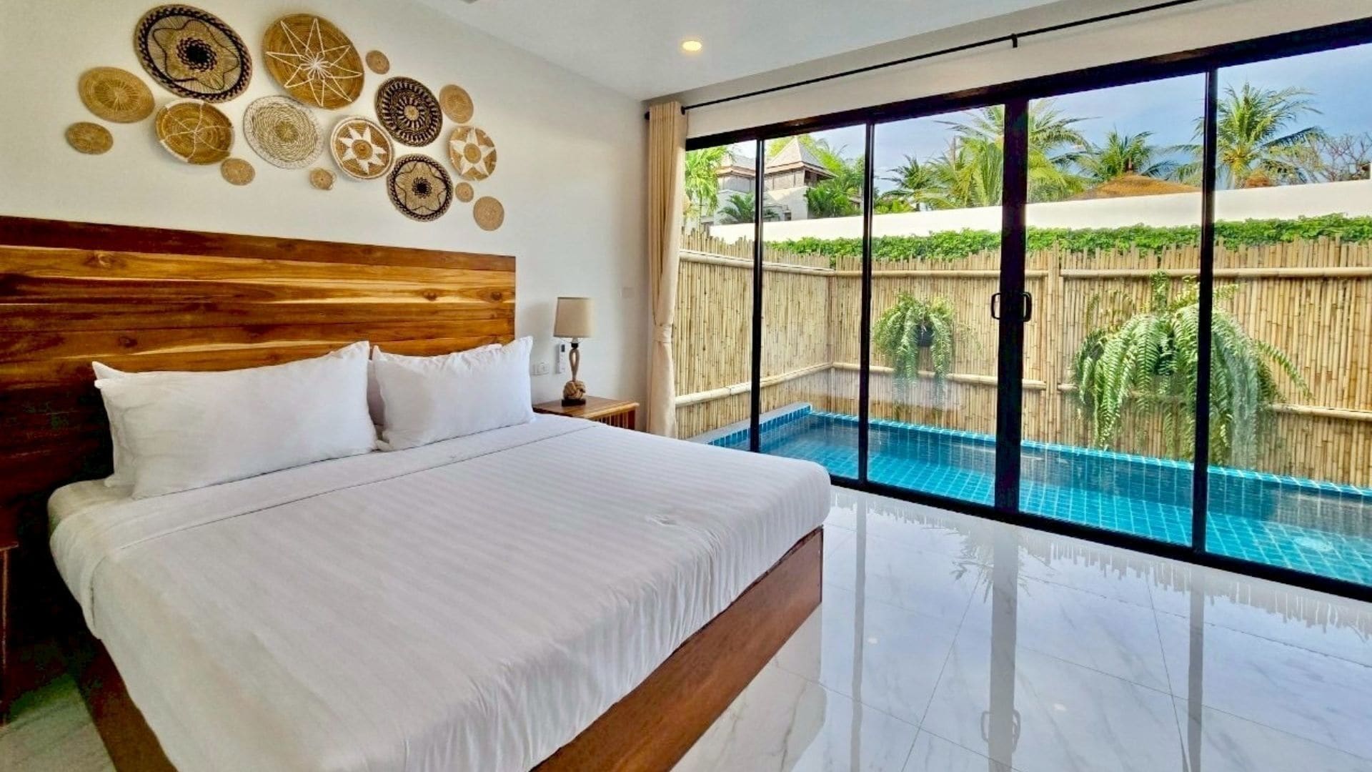 Villa with private swimming pool | In-room safe, iron/ironing board, free WiFi, bed sheets