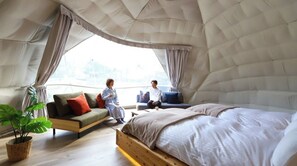 1 bedroom, desk, free WiFi, bed sheets - Dome tent Luxurious dinner 1 night 2 meals includ / Nasugun Tochigi (Nasugun)