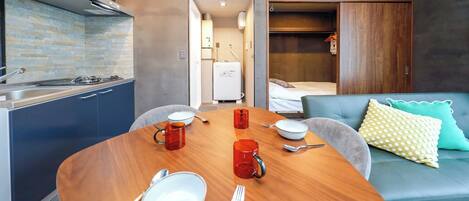 1 غرفة نوم وواي فاي مجانًا وملاءات أسرّة