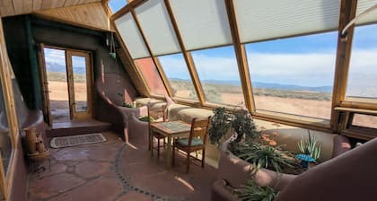 SolShip, An Original Earthship in Tres Piedras