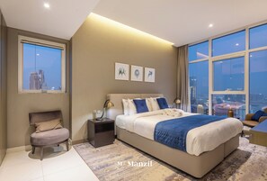 Luxury Studio, City View | Iron/ironing board, free WiFi