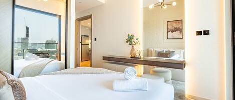 1 chambre, coffres-forts dans les chambres, fer et planche à repasser