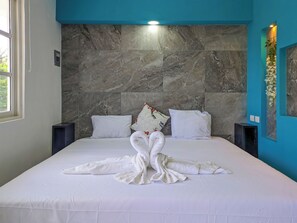Desk, iron/ironing board, travel crib, free WiFi