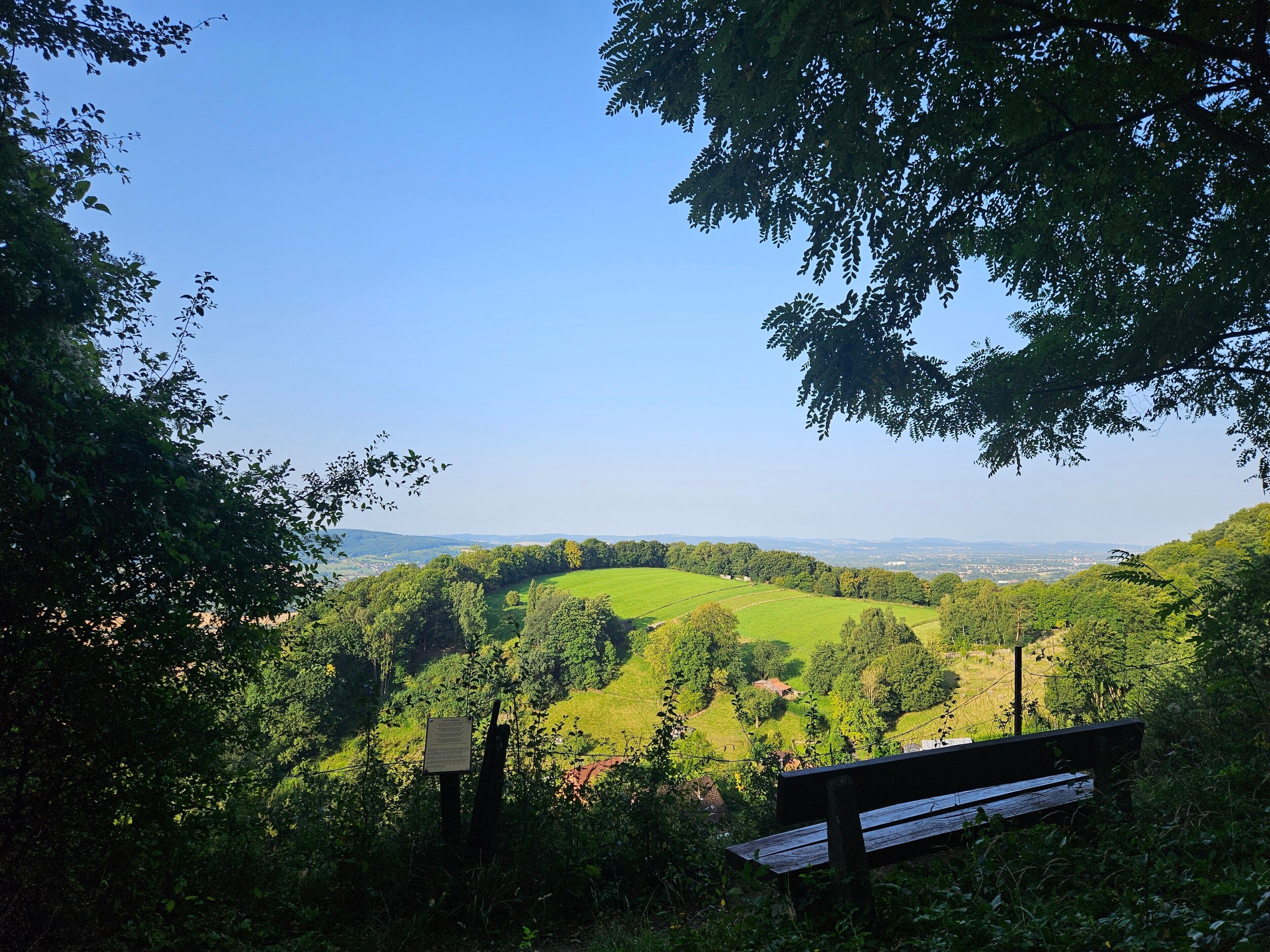 Vista desde la propiedad