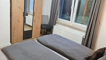 2 sovrum, strykjÀrn/strykbrÀda, wi-fi och sÀngklÀder