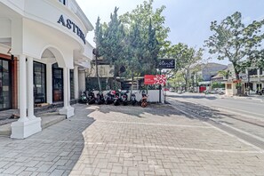 Entrée de l’hébergement