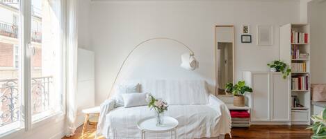 1 bedroom, iron/ironing board, Internet, bed sheets