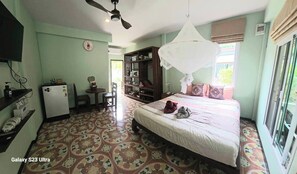 Quarto, 1 quarto, vista para o jardim | 1 quarto