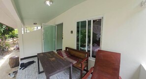 Habitación, 1 habitación, vistas al jardín | Terraza o patio