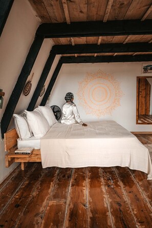 2 slaapkamers, een strijkplank/strijkijzer, wifi, beddengoed