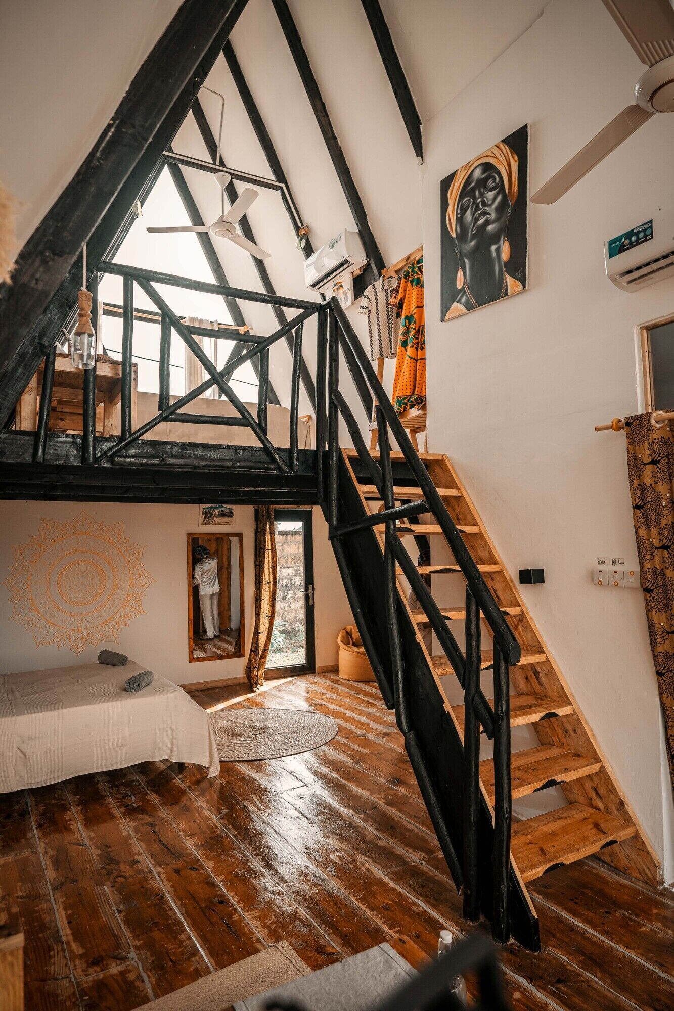 2 chambres, fer et planche à repasser, Wi-Fi, draps fournis