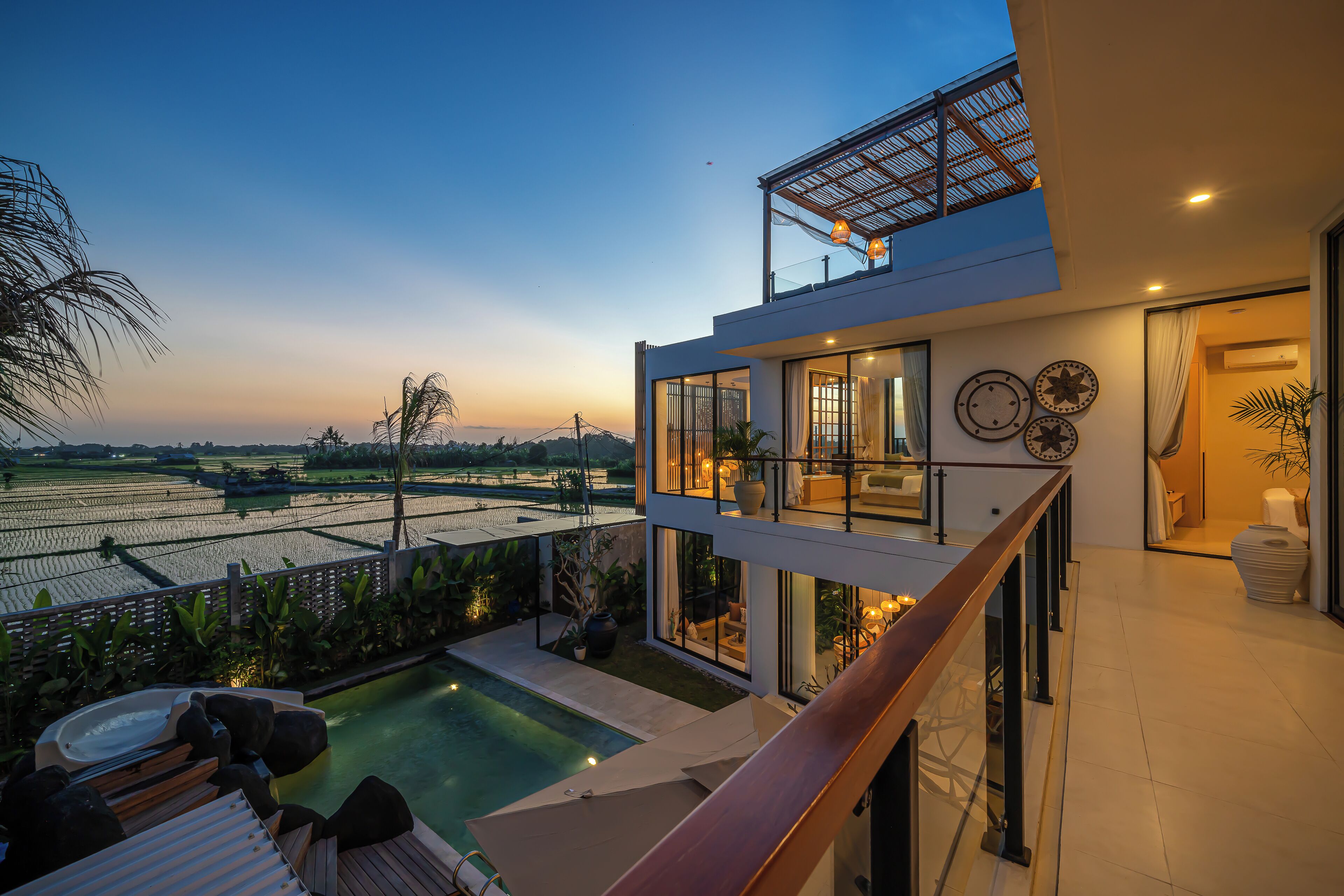 Family Villa, Pool View | Balcony view