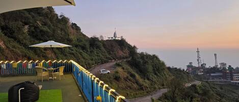 Terrasse sur le toit
