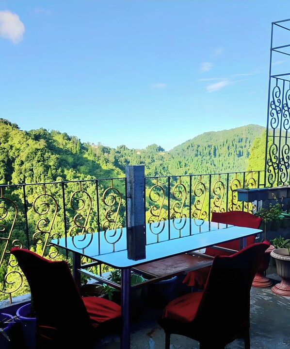 Façana frontal de l'allotjament