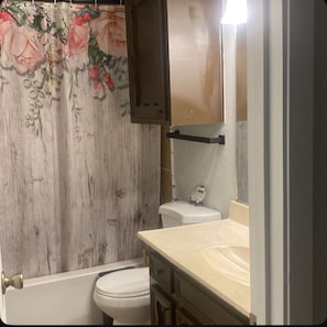 Towels, soap, toilet paper