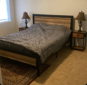 1 bedroom, WiFi, bed sheets