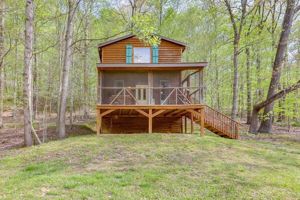 Exterior - Rustic Brina Breeze Cabin! (Taswell)