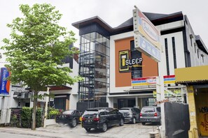 Fassade der Unterkunft