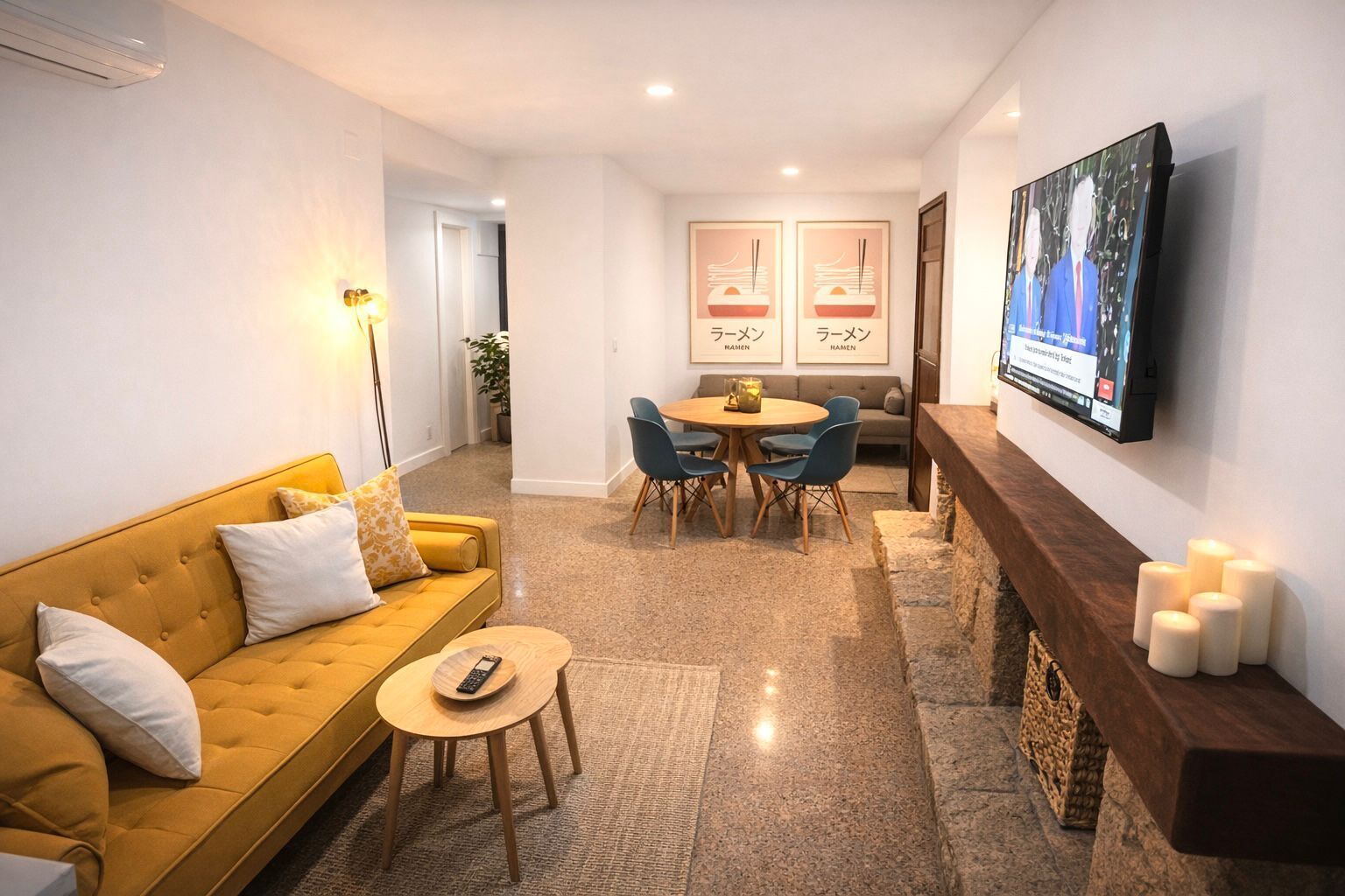 Deluxe Apartment, 1 Bedroom | Living area