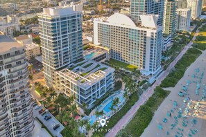 Exterior - Amazing 1BR Apt - Beach view & Free Parking (Miami Beach)