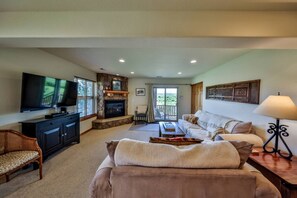 Televisor intel·ligent i llar de foc 