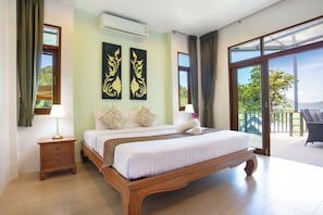 Villa, Private Pool, Hill View | In-room safe, blackout curtains, free WiFi