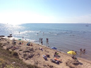 Nær stranden
