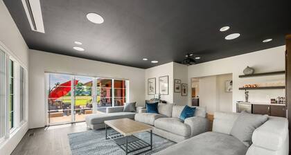 Big Sky Ellison Bay Retreat with Private Hot Tub & In-Home Movie Theater