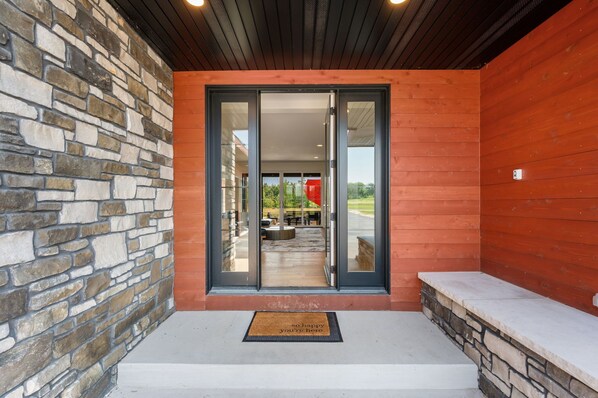 Exterior detail - Big Sky Ellison Bay Retreat with Private Hot Tub & In-Home Movie Theater (Ellison Bay)