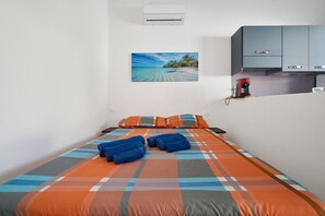 1 室のベッドルーム、アイロン / アイロン台、WiFi、ベッドシーツ