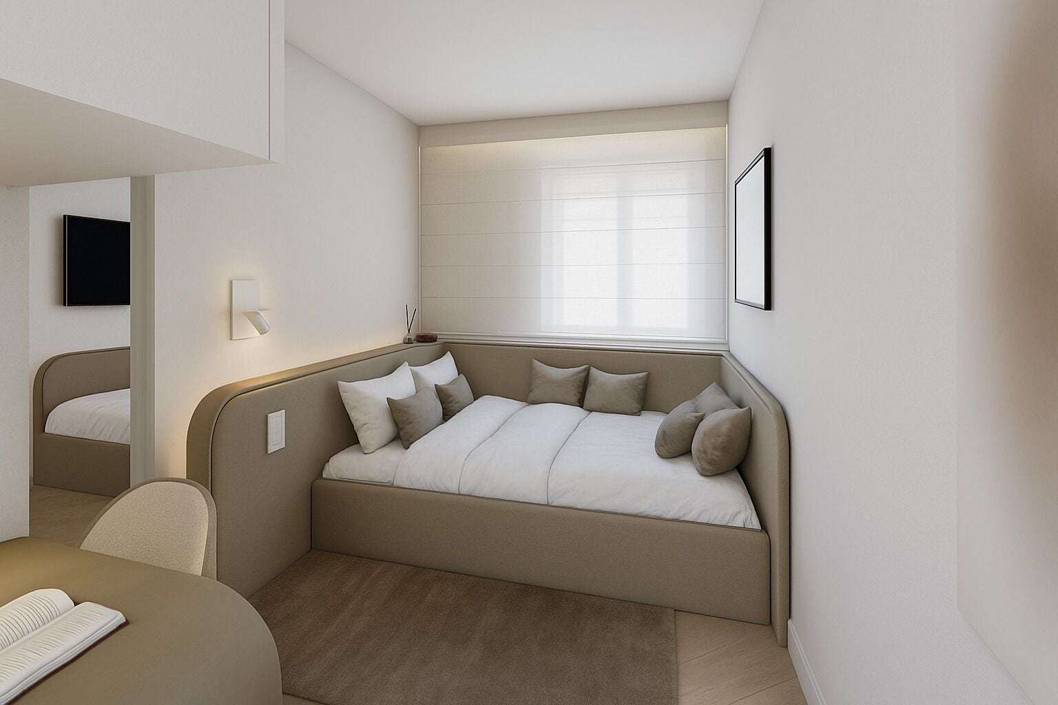 Bureau, espace de travail pour ordinateur portable, Wi-Fi gratuit