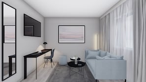 Chambre Deluxe | Bureau, Wi-Fi gratuit, draps fournis
