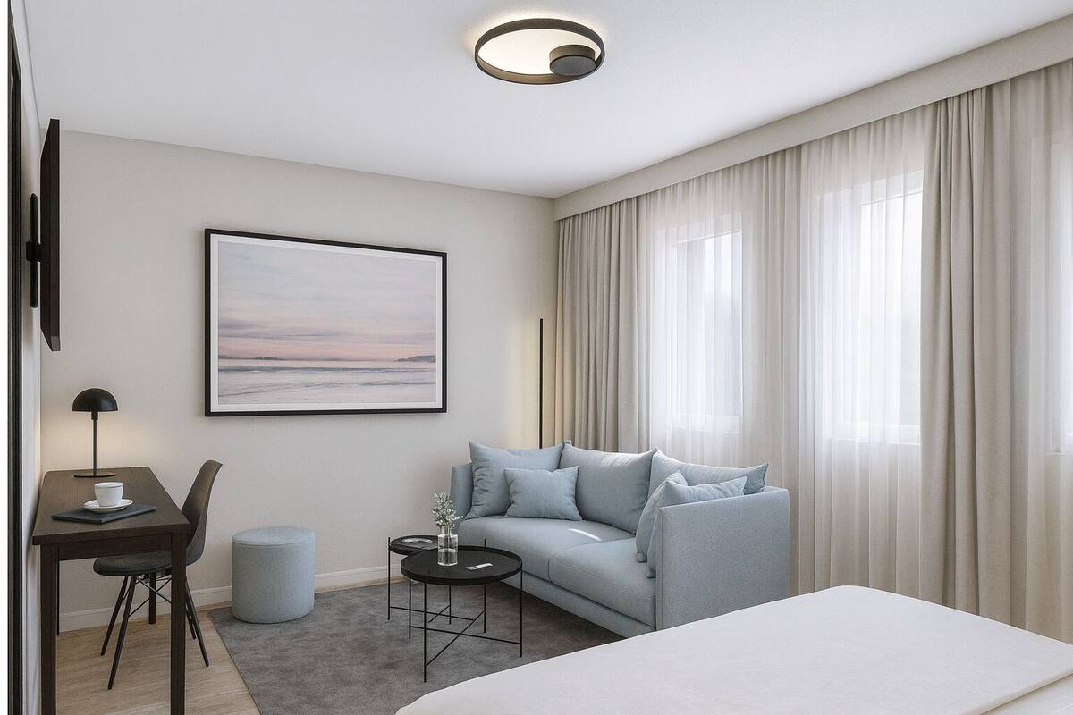 Deluxe Room | Living area