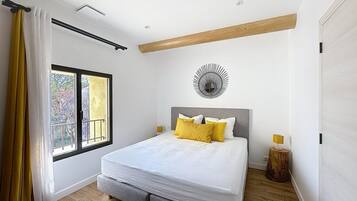 2 chambres, fer et planche Ă repasser, Wi-Fi gratuit, draps fournis