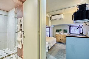 1 habitación y ropa de cama 