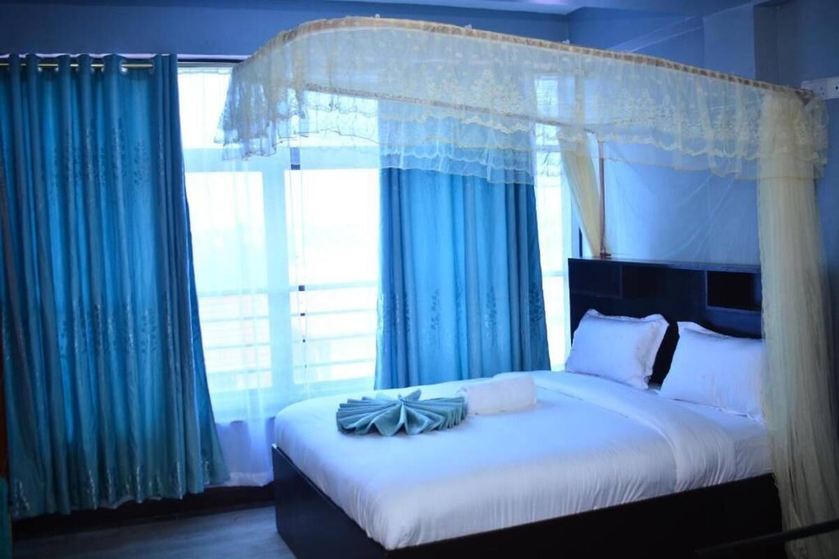 Wifi gratis y ropa de cama