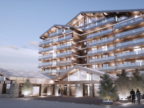 Luxury Penthouse in Courchevel 1850 with Spa, 10 Bedrooms
