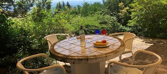 Maison de vacances '1a' avec vue sur la montagne, terrasse privée et Wi-Fi