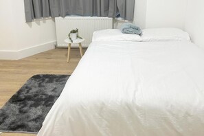 3 sovrum och sängkläder